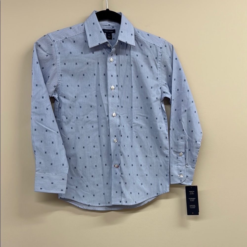 Tommy Hilfiger Patterned Kids Button-Down Shirt